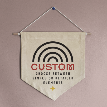 Custom Design, Small Canvas Banner
